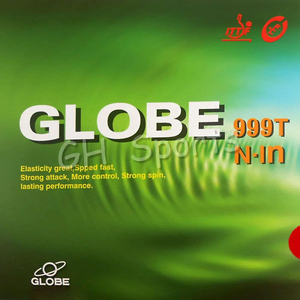 

Globe 999T Pips-in Table Tennis (Ping Pong) Rubber Without Sponge (OX, Topsheet)