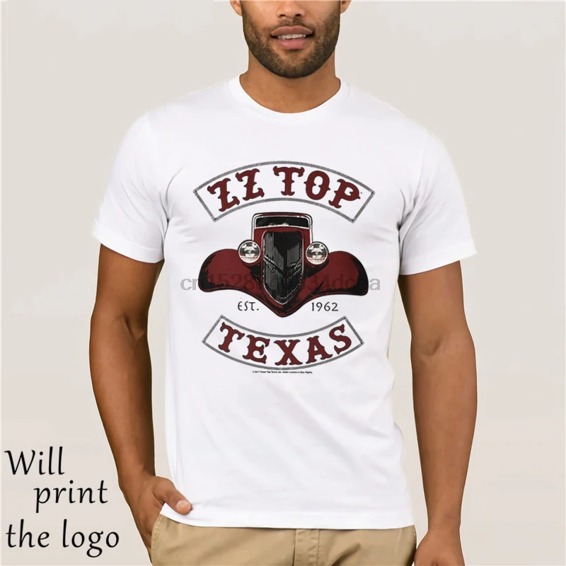 Официальная Лицензированная Бейсбольная Футболка ZZ-Top - Texas 1962 с длинным рукавом |