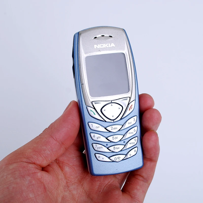 Оригинальный отремонтированный Nokia 6100 мобильный телефон разблокирован 2G GSM