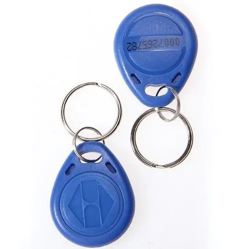Авто 100 x ЗНАЧОК Cl de Proximit RFID 125Khz en ABS Bleu Scurit для дома|proximit|rfid badge |