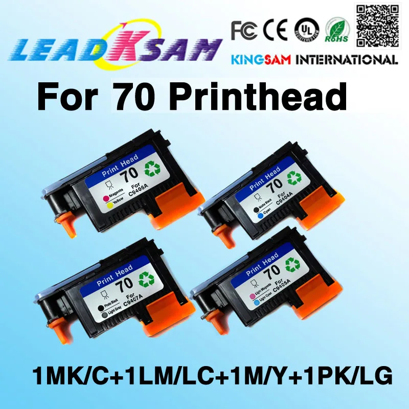 Leadksam 70 printhead C9404A C9405A C9406A C9407A compatible for hp 70 ...