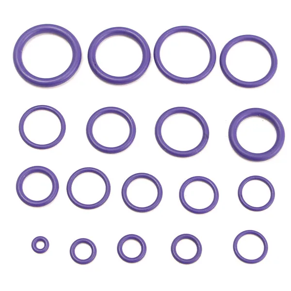 Suleve<ALIMT >&trade;</ALIMT> MXRW1 R22/R134a Air Conditioning O-Ring Rubber Rings Waterproof Washer 270Pcs
