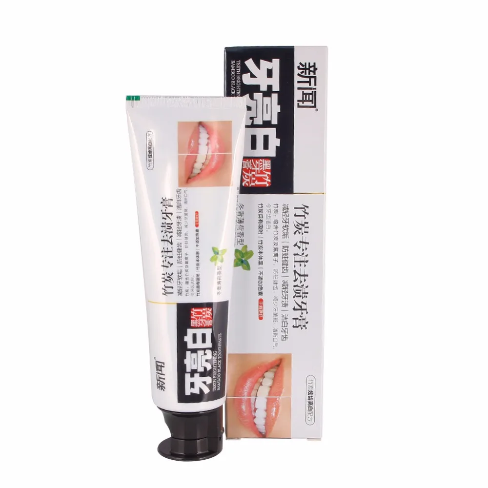 

New Arrive Bamboo Charcoal Toothpaste Whitening Black Toothpaste Charcoal Toothpaste Oral Hygiene Toothpaste #234229