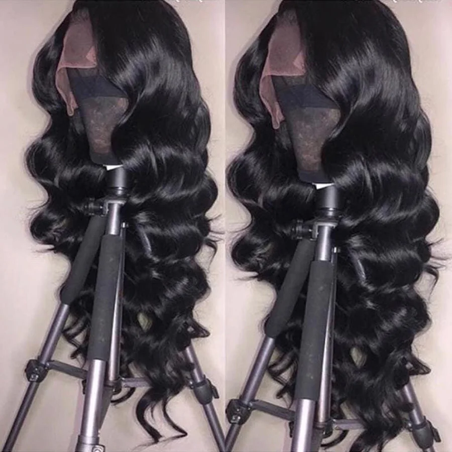 

Loose Wave Human Hair Lace Front Wigs For Black Women Brazilian Remy Glueless Lace Front Human Hair Wigs Pre Plucked Guanyu Wigs