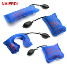 4 шт. синий NAIERDI насос Клин слесарные инструменты полный размер Авто Воздушный Клин подушка безопасности замок палочки набор открытый автомобильный инструмент для дверного замка инструмент