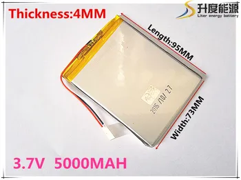 

407395 Battery 5000mAH Li-ion Tablet pc battery For 7,8,9 inch tablet PC ICOO 3.7V Polymer lithiumion Battery With High Quality