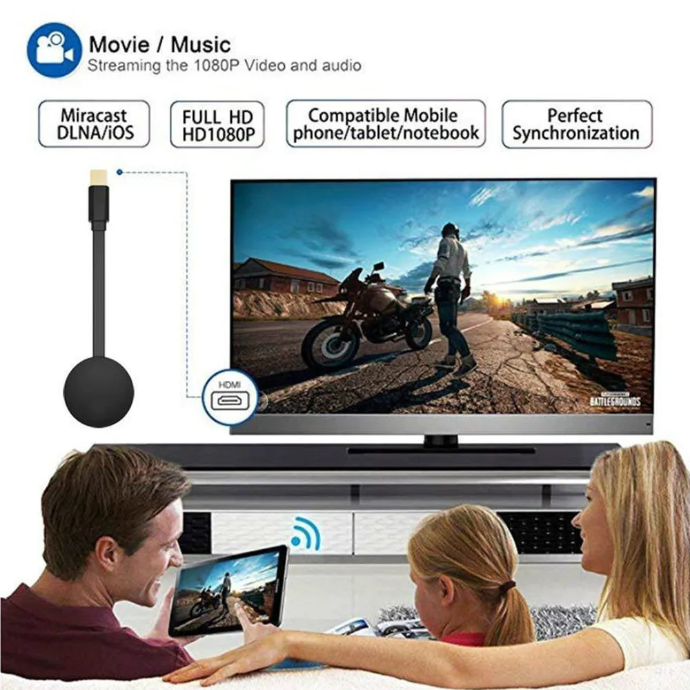 4K цифровой медиа HD HDR видео стример плеер HDTV WiFi HDMI для литья Ультра|SmartTV-стики и