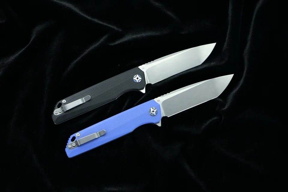 Складной нож Флиппер D2 CH 3007/3507 с шарикоподшипником рукоятка G10