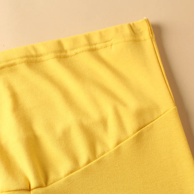 5 цветов размера плюс повседневные хлопковые леггинсы для беременных женщин на весну и осень свободные штаны для беременных с регулируемой талией