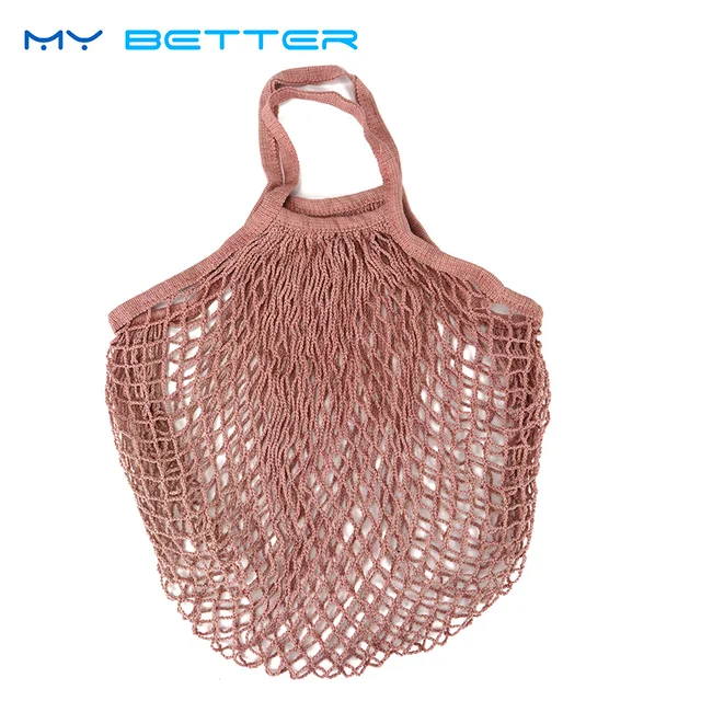 1 шт. многоразовые строка фрукты сумка-шоппер супермаркет Бакалея сумка Shopper Tote сеточку тканые хлопок ручной сумки