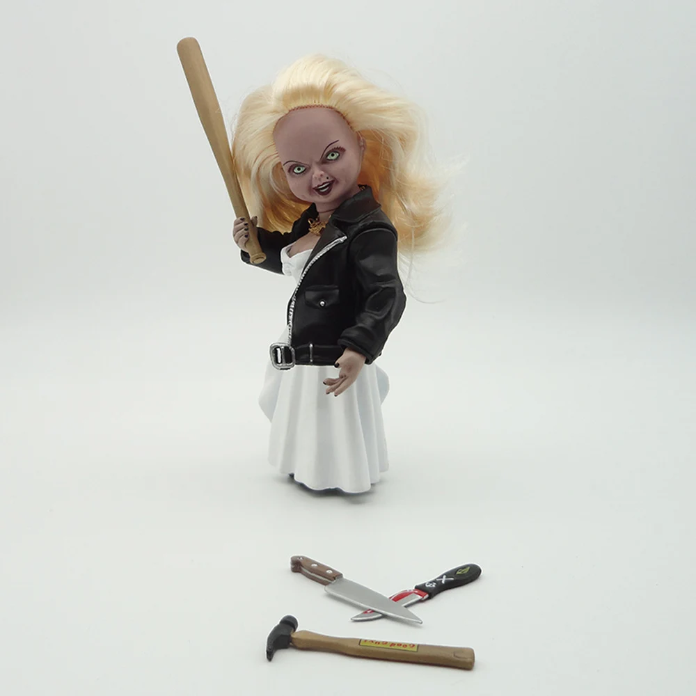 NECA Good Guys Child's Play Scary Bride of Chucky Horror Doll Chucky PVC Action Figure Toy Halloween Gift (5)