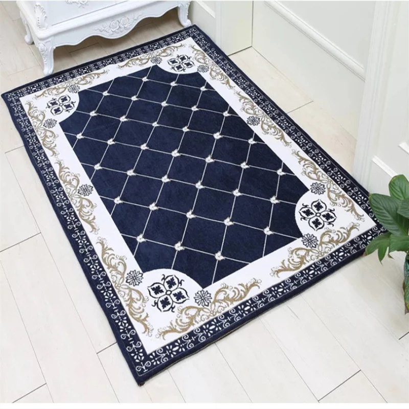 European Jacquard Hallway Doormat Multi-sizes Kitchen Carpets Floor Mat
Living Room Rectangle Rugs Home Decor Mat tapis cuisine