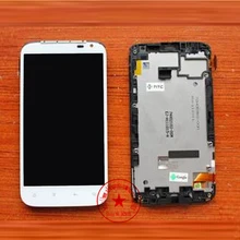White High Quality Full LCD Display + Touch Screen Digitizer Assembly With Frame For HTC Sensation XL X315e G21 Replacement