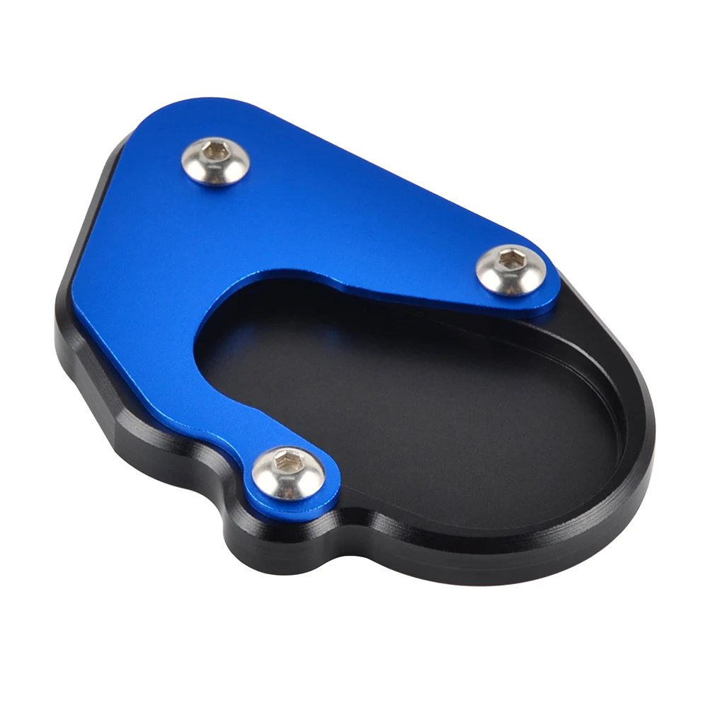  Motorcycle Kickstand Side Stand Enlarger Plate Extension Pad For BMW F750GS F850GS F 750 850 GS 201