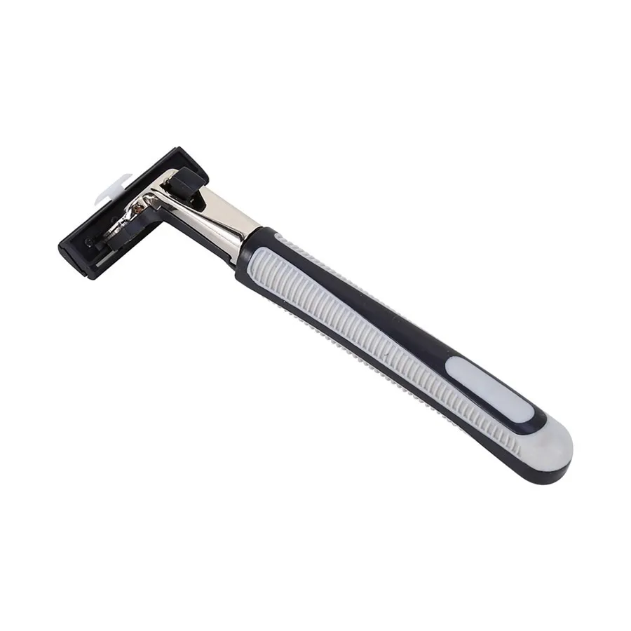 Бритья Триммер Ручка для бритья Сменные прямой ручной Парикмахерская лезвия для бритья набор машинка для стрижки с 6 шт. лезвия для Для мужчин