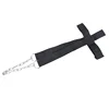 Black Adjustable Head Gym Neck Training Belt Neck Weight Lifting Grip Wrist Wraps Straps Strengh Exercise Fitness Body Building 3