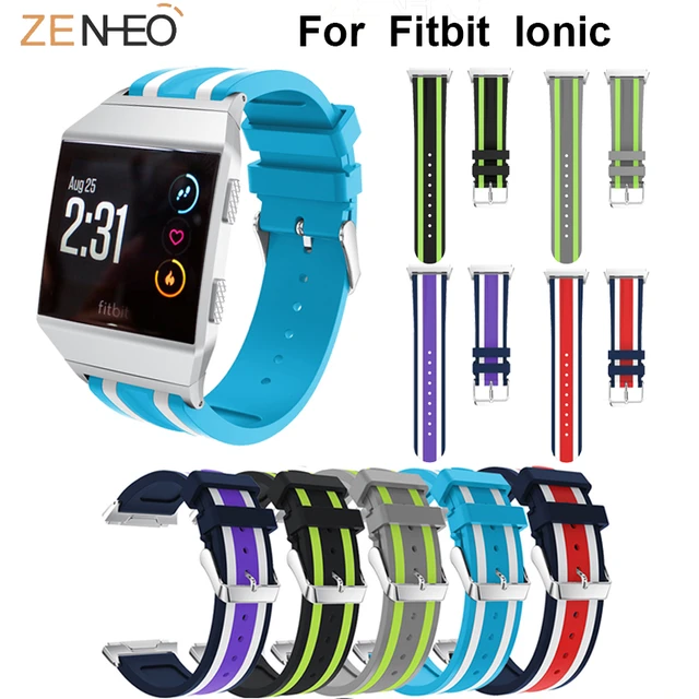 Silicone men women s watch band For Fitbit Ionic wristband Watches
