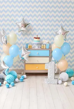 

Vinyl happy one year birthday party Photography Background studio newborn children Backdrop backdrops for photo studio