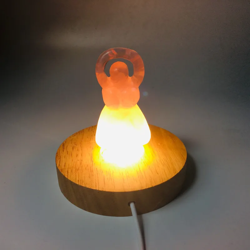 

New product natural quartz crystal Statue of liberty witchcraft healing pure handmade crystal lamp family decoration