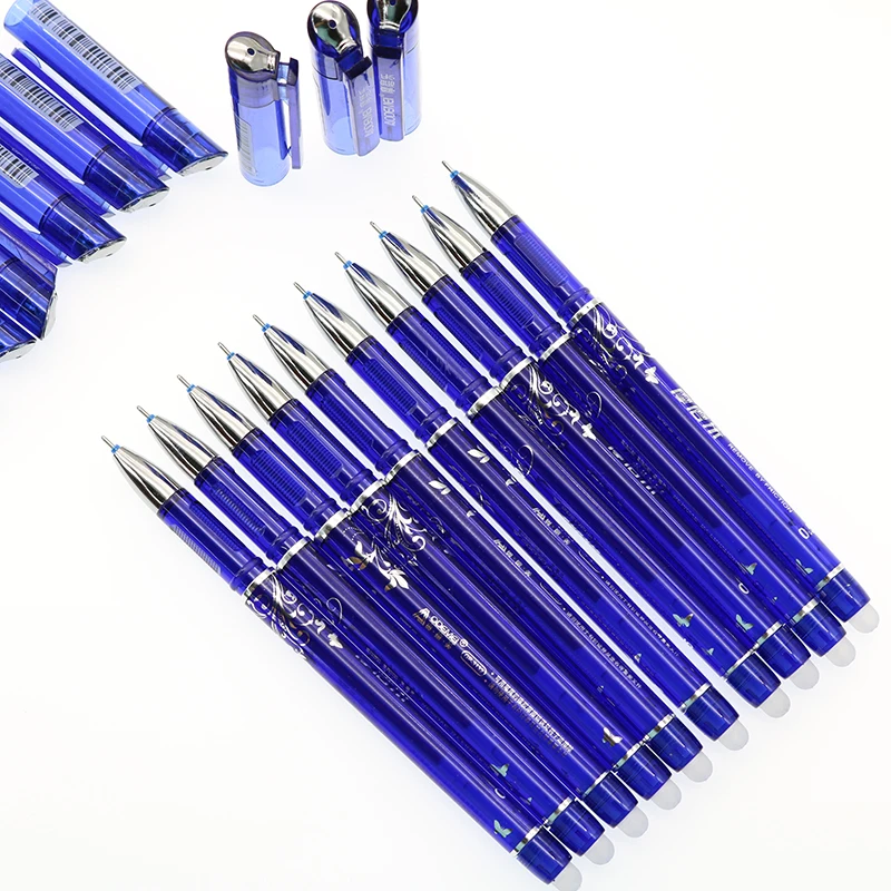 Wholesale! 10pc Erasable Pen Blue / Black / Ink Blue Magic Pen Office
