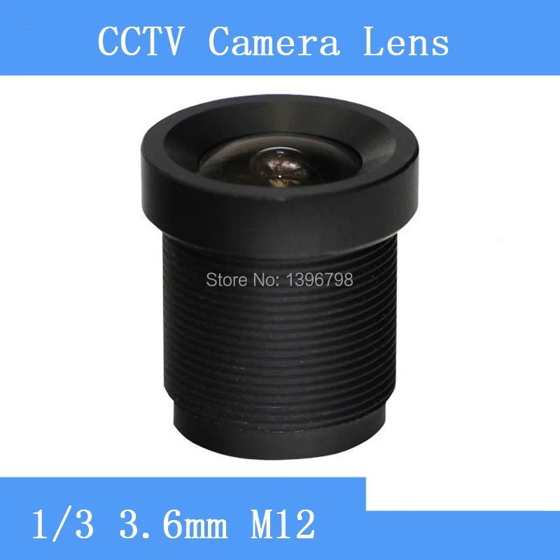 PU'Aimetis инфракрасная камера наблюдения ночного видения объектив M12 интерфейсы 3,6 мм CCTV объектив