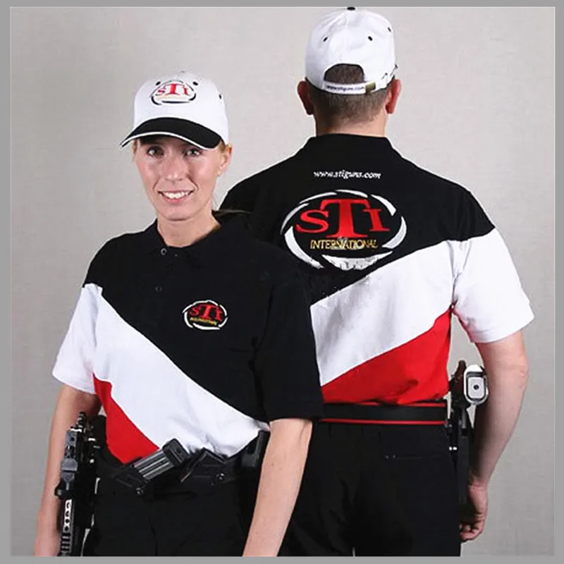 STI IPSC POLO футболка с коротким рукавом M L XL