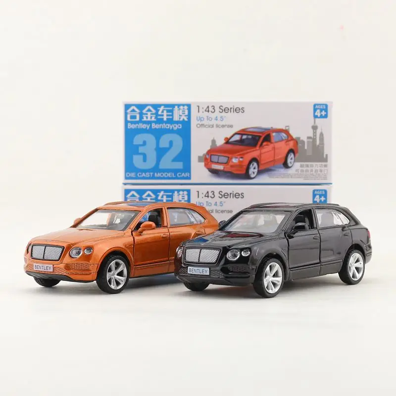 

1:45 Scale/Diecast Toy Model/Bentley Bentayga SUV/Super Sport Racing Car/Educational Collection/Pull Back/Gift For Children