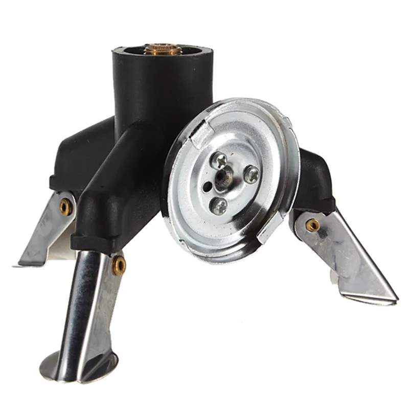 NEW Outdoor Camping Gas Stove Adapter Three Leg Transfer Head Adaptor Gas Bottle Screwga Equipment Pure