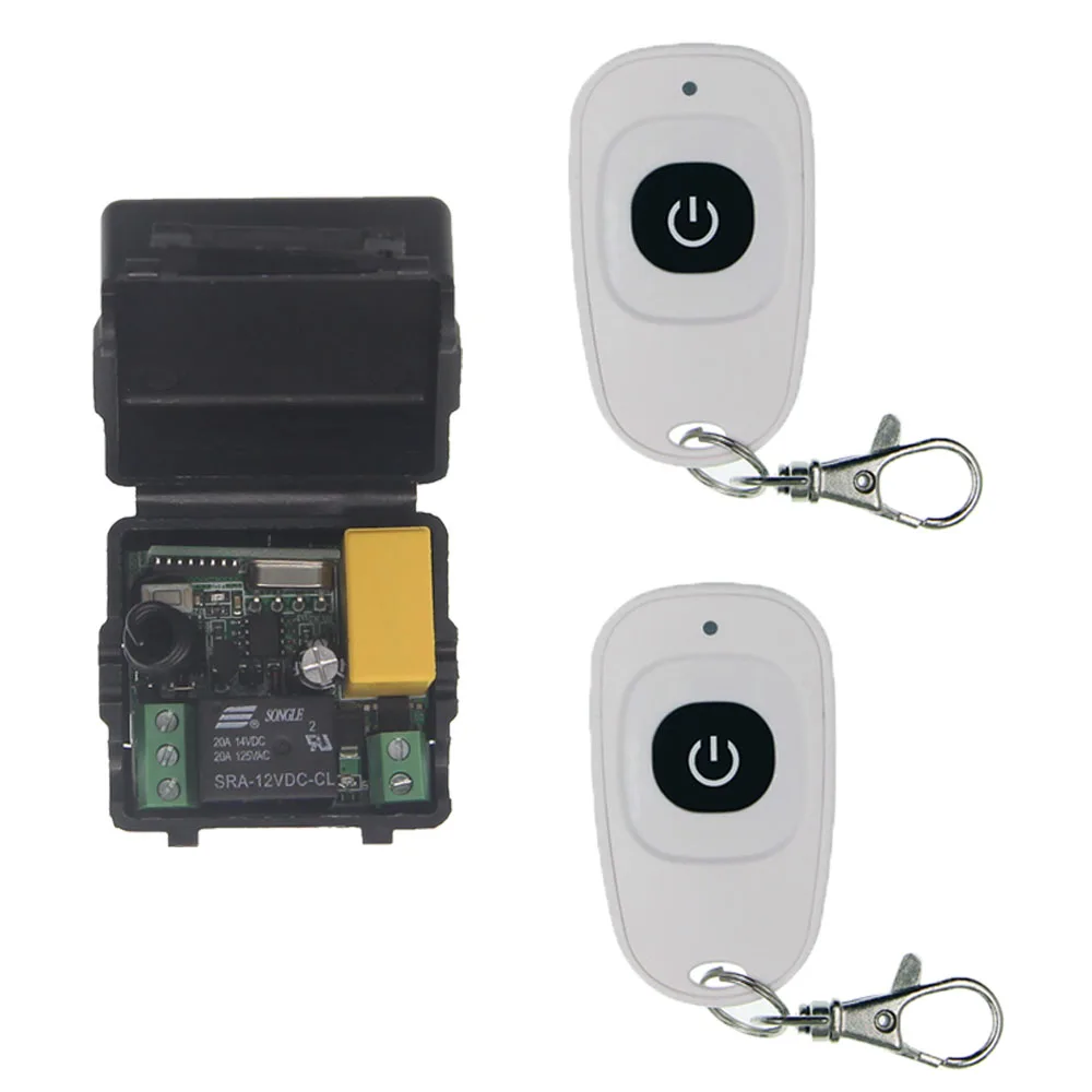 

Simple Mini Size 10A AC 220V 1CH 1 CH 10A RF Wireless Remote Control Switch System, Receiver+ Transmitter ,315/433 MHz