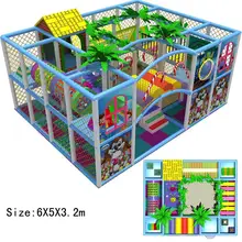 На заказ экологичный детский сад игровая площадка переработанный дизайн для детей замок игровой для помещений HZ-5317b