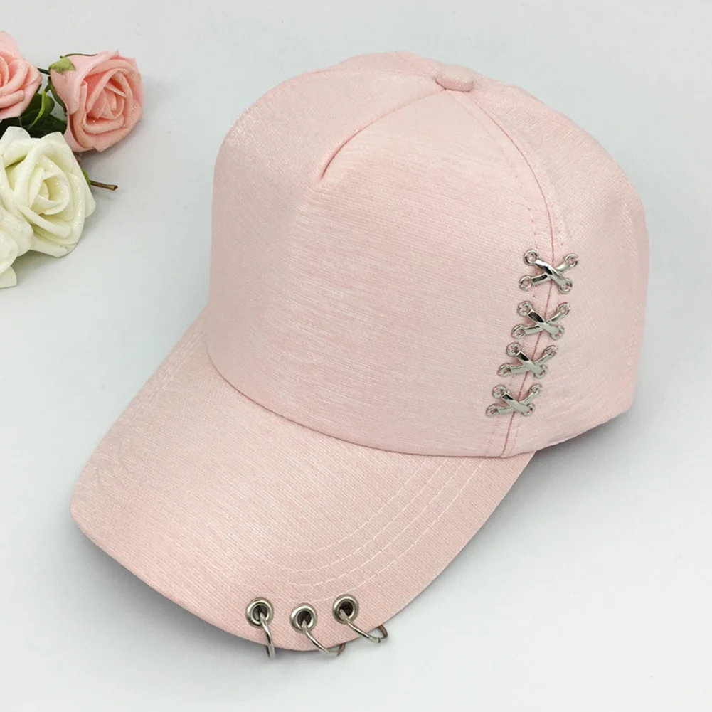 Unisex Summer Outdoor Casual Personalized UV Protection Baseball Cap Sunhat Peaked With X-shape Braid and Rivets | Спорт и