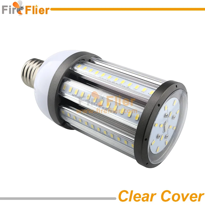 ip64 led corn bulb light clear cover