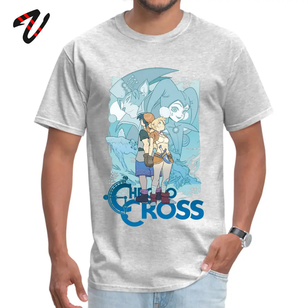 Мужские футболки модные Legend Of Zelda Enjoystick Chrono Cross Camisa Videogame летние топы аниме