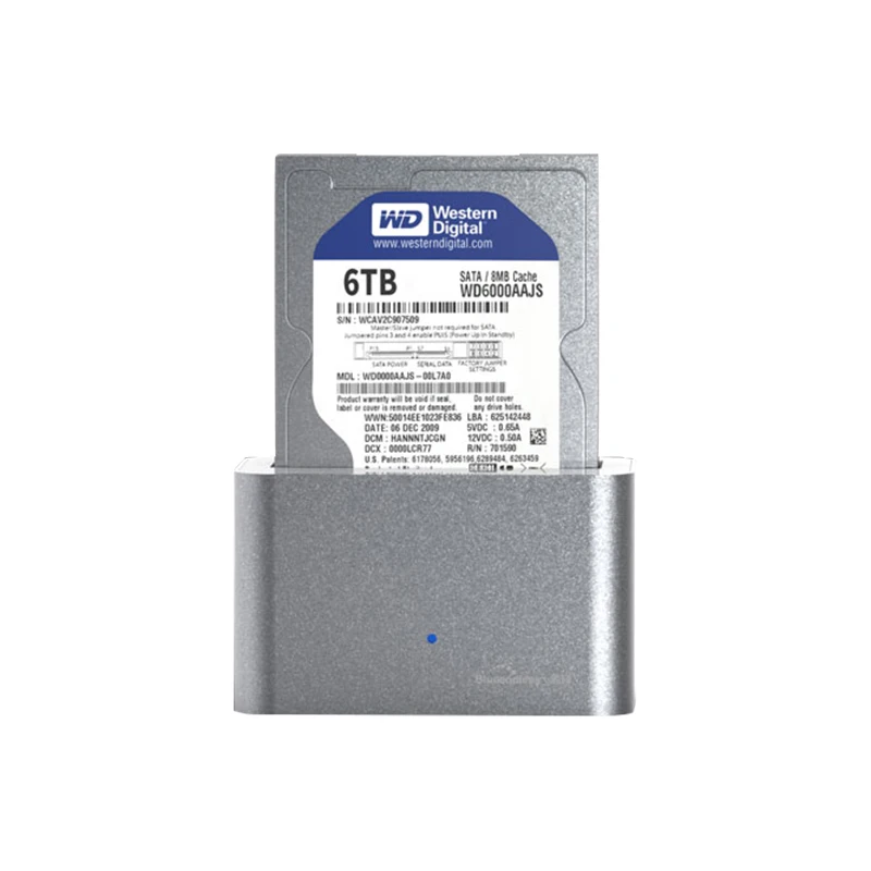 Type C HDD Docking Station USB3 1 Max 10Gbps Speed Full Aluminum Portable Type C HDD 2