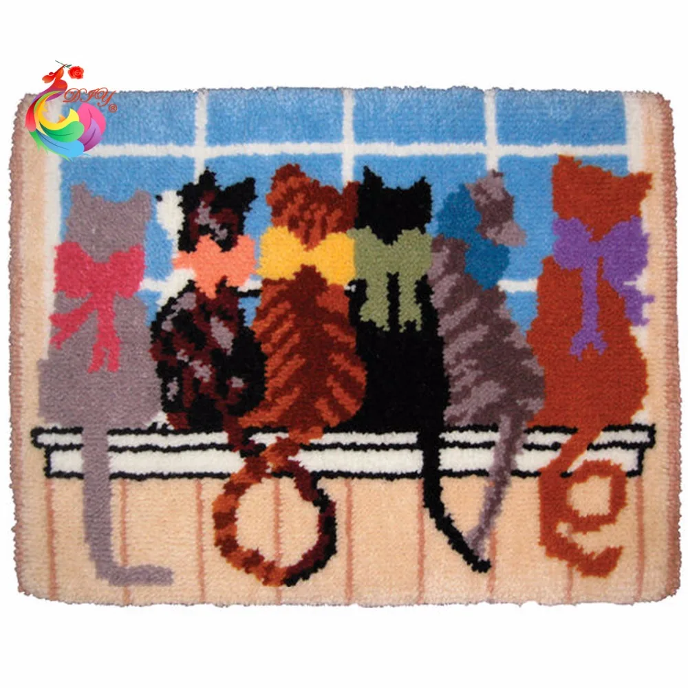 

Needlework Patchwork carpet Carpet embroidery stitch thread yarn for crocheting Latch hook rug kits Stitch threads Carpets hooks