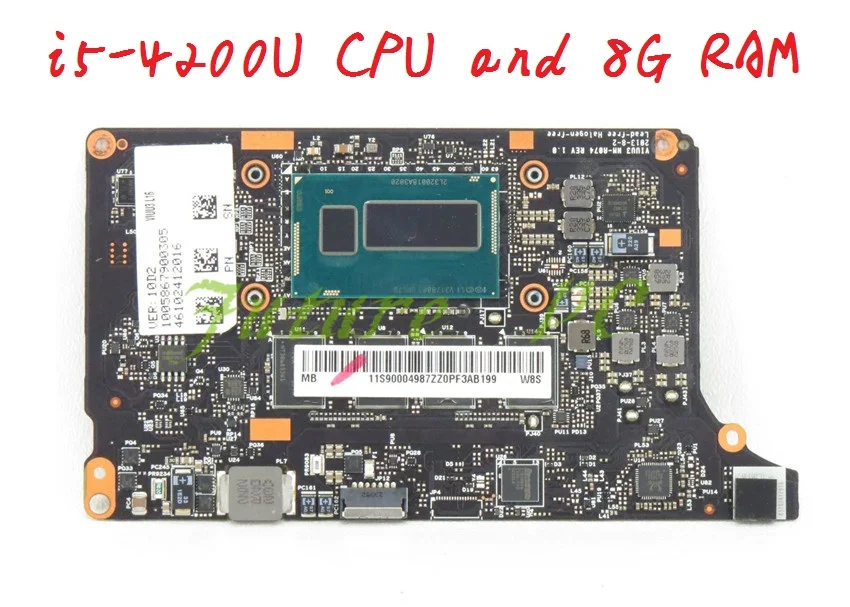 Материнская плата JOUTNDLN для ноутбука LENOVO YOGA 2 Pro 90004987 дюйма VIUU3 с фотографическим