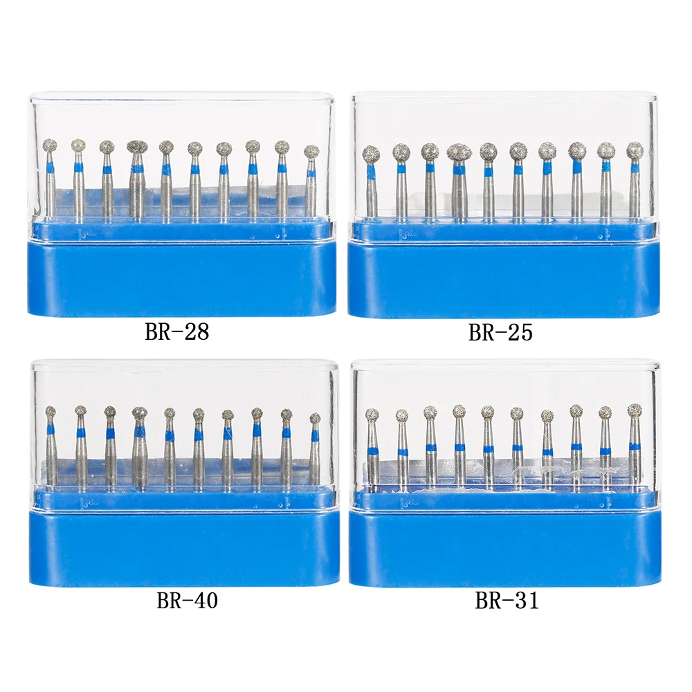 Buy Y&W&W 10 Pcs Teeth Whitening Tool Polishing Grinding Dental Diamond Burs