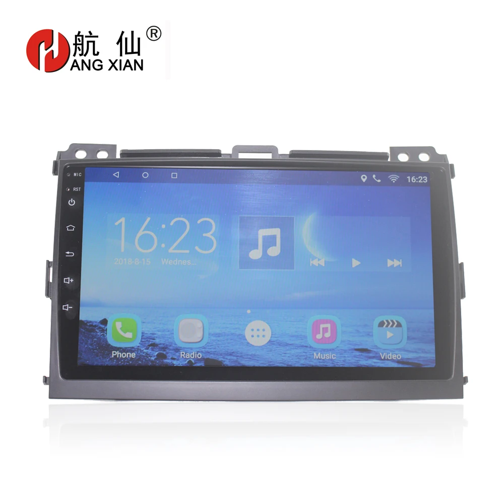 

9" 2 din Car radio for Toyota Prado 120 Land cruiser 120 2004-2009 Quadcore Android 7.0.1 car dvd player with 1 G RAM,16G ROM