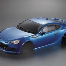 Killerbody 48576 1/10 on road Scale "Subaruu BRZ готовые световые ведра в сборе металлик-синий(напечатаны