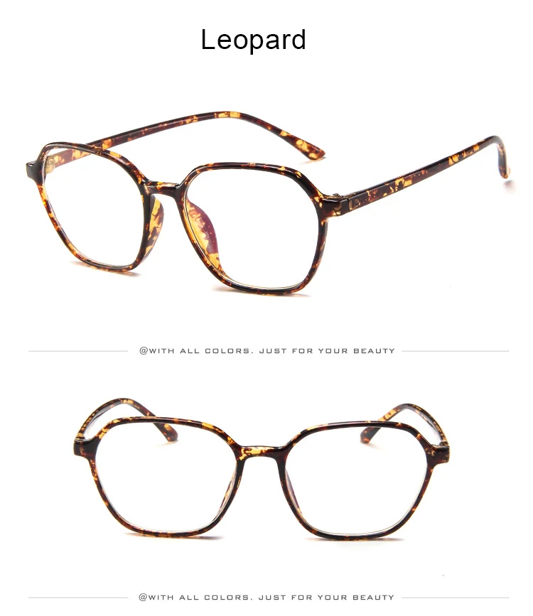 KOTTDO New Retro Glasses Frame Fashion Computer Glasses Frame Polygonal Glasses Frame Prescription Eye Glasses Frame Women