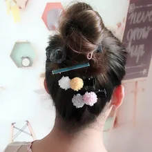 1 ПК заколки для девочек с рисунком звездного неба для защиты окружающей среды заколка для волос клюв утки зажим жемчуг Цвет блестящие шпилька для волос карты G0405