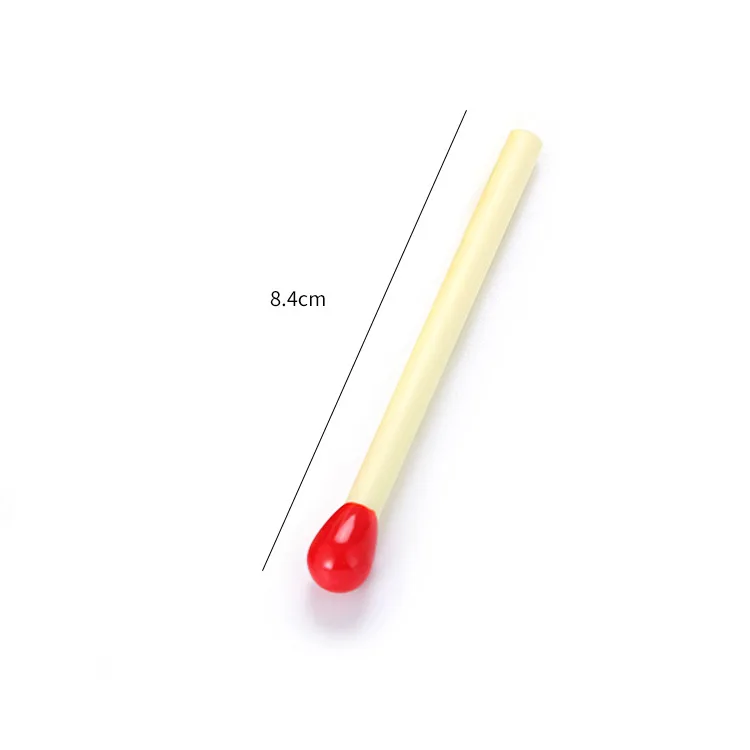 Kawaii шариковые ручки креативный мультфильм спички смешные ручки для школьных принадлежностей милые офисные канцелярские принадлежности милая вещь подарок - Цвет: 20Pcs