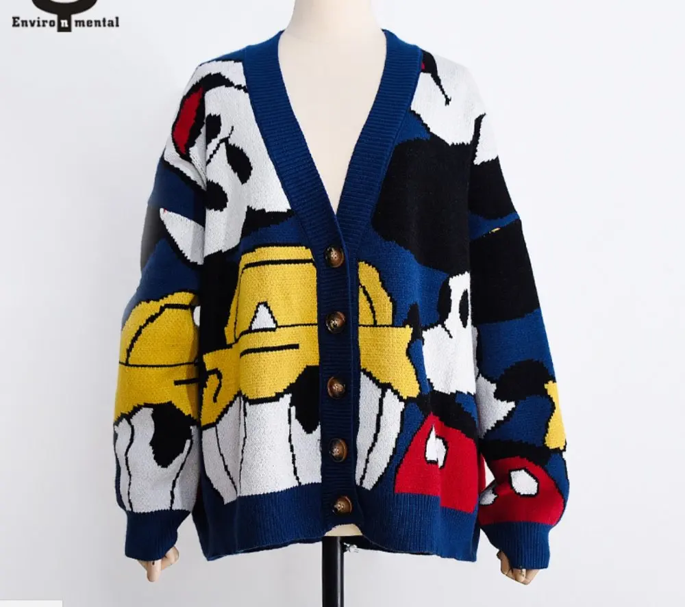 Coat Knitting red Quality blue Pearl Black Women Woman Female Cardigan Diamond High Knitted silver Sweater Animals Knit Buttom Crochet Cardigans Tops 0xx5HFSq