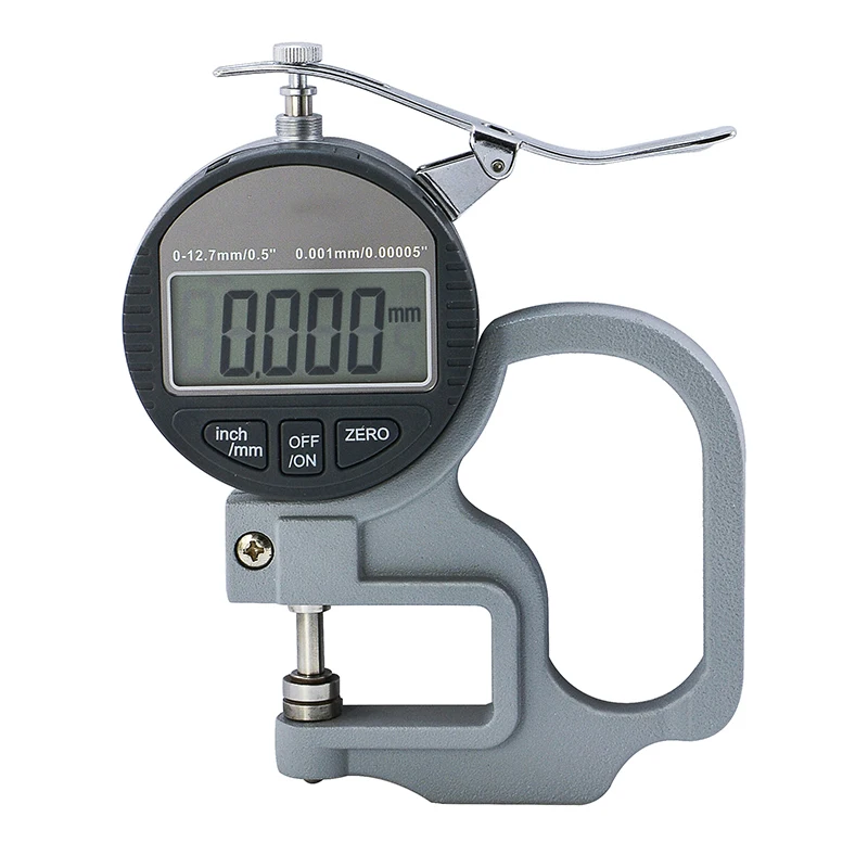 Digital display thickness gauge 0 12.7mm 0.001mm Thickness Gauge thickness meter paper film