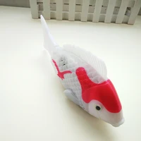 Whole Body Light Electric Music Rocking Fish Tail Will Be Brighter With Lamp Electronic Plastic Flashing Battery Operated 2021 1