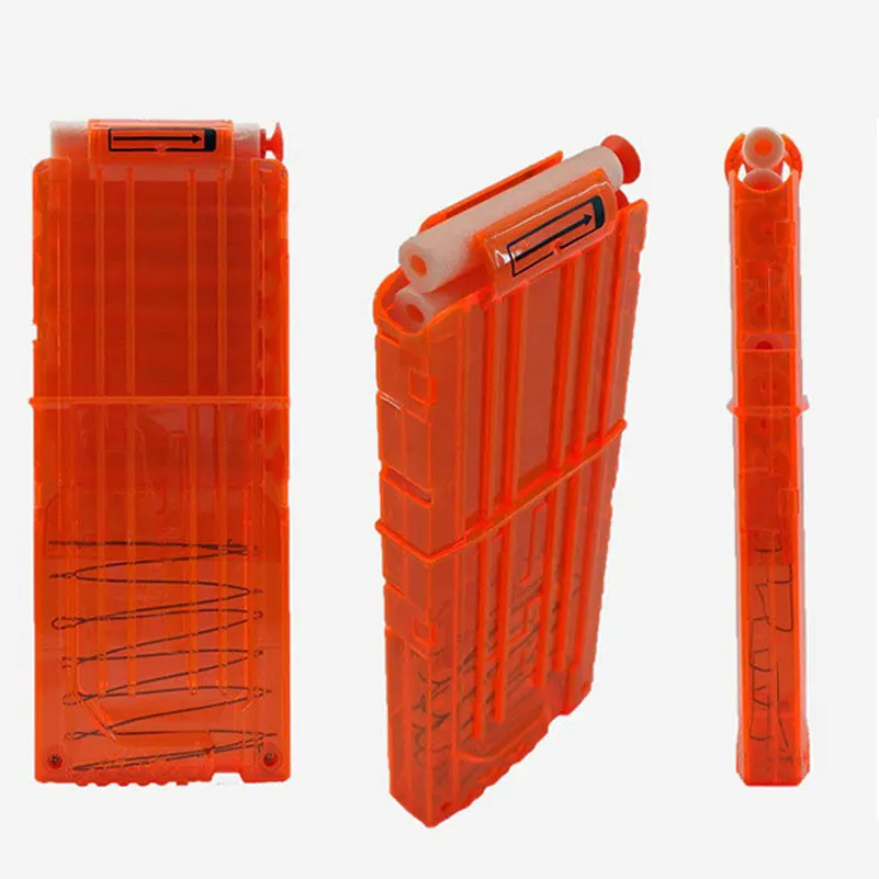 Nerf Gun Magazine for 12 Bullets Toy Gun Soft Bullet Clips Ammo