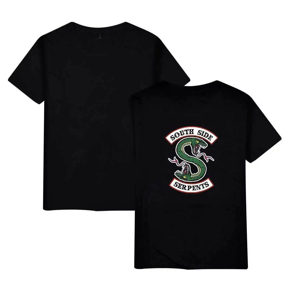 RIVERDALE Summer Short T-shirt Casual Male and Female Lovers