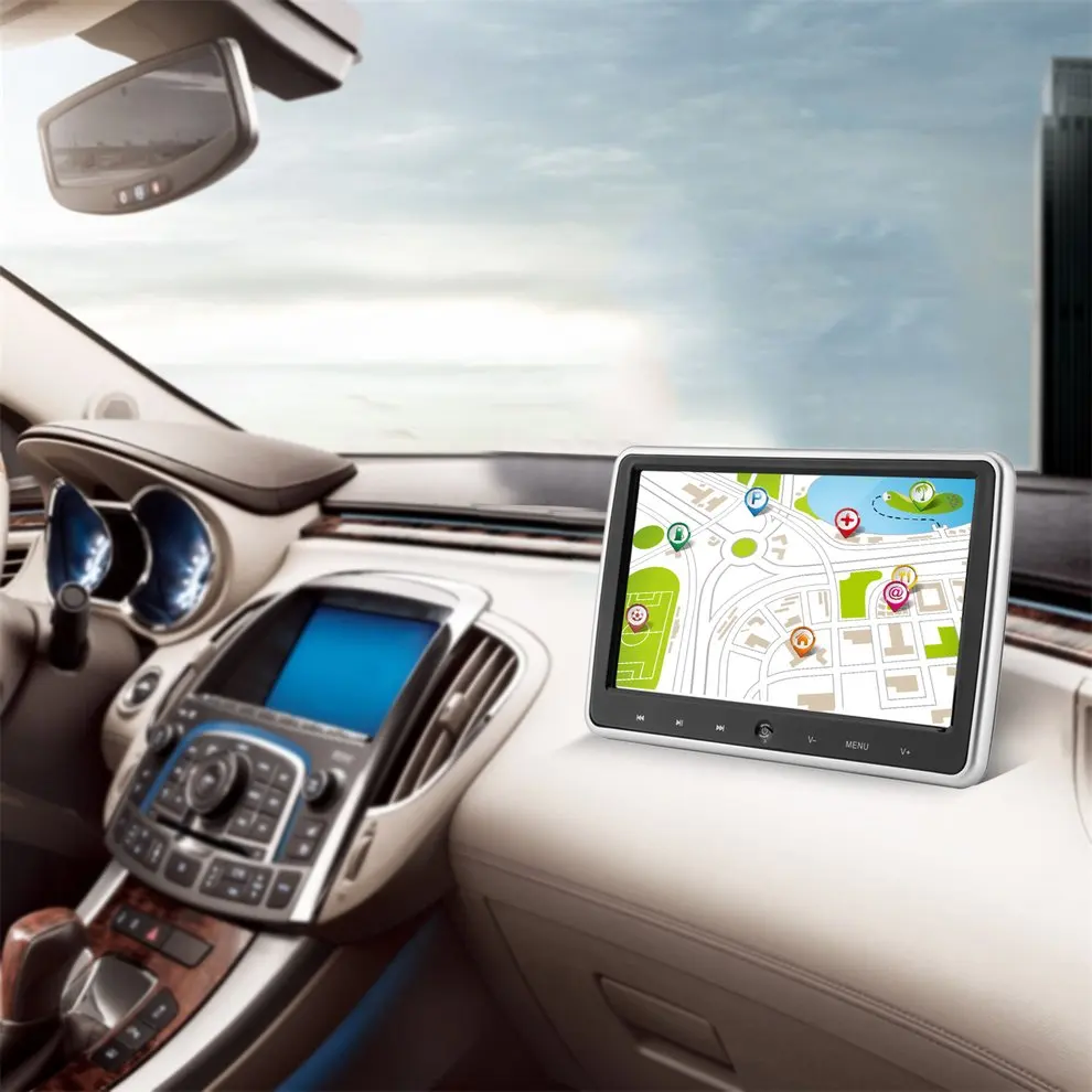 

10.1 Inch LCD Digital Screen Headrest Monitor Universal Car Headrest DVD Player Portable HDMI Media Player Vehicle Parts