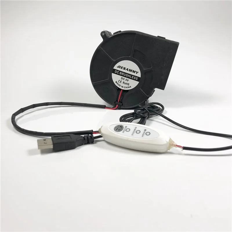 9733 барбекю воздуходувка деревянный вентилятор для 5 В USB Высокая мощность с