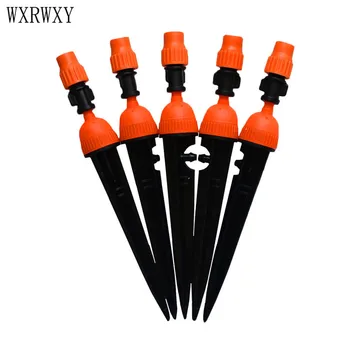 

Drip irrigation spray dripper Sprinkler Drip System Garden Irrigation Misting Micro Flow Dripper Head 4/7 mm Hose 5 pcs
